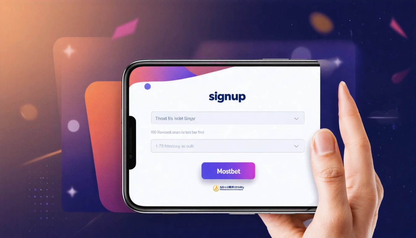 signup Mostbet